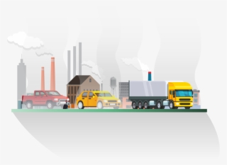 Pollution Clipart Transportation Technology - Illustration