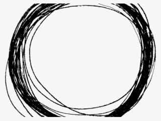 Drawn Circle Png Transparent - Black Transparent Circle