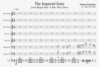 The Imperial Suite From Rogue One - Imperial Suite Rogue One Sheet Music Trumpet