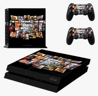 Ps4 Skin Grand Theft Auto V Ps4 - Stickers Playstation 4