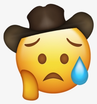 Pick Your Head Up Queen Your Cowboy Hat Is Falling - Emojis With Cowboy Hats
