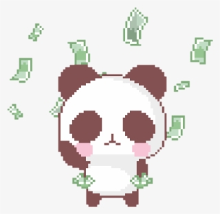 Cash Clipart Kawaii - Panda Taco Gif