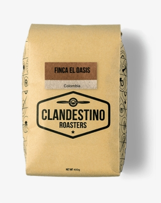 Finca El Oasis Colombia Coffee Bean - Carton
