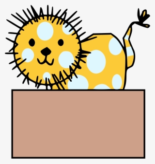 This Free Icons Png Design Of Lion In A Box