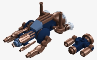 Grim Superheavy Strike Fighter 2 - Lego