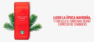 17 Nov Stbks Banner Navidad Christmas Blend Pngs - Starbucks