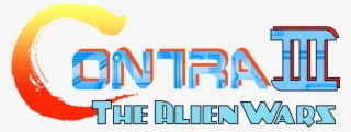 Nes Logo Png - Contra Iii The Alien Wars Title