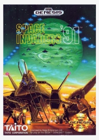 Space Invaders 91 Sega Genesis