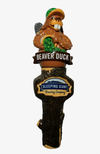 Beaver Duck Tap Handle - Beer Bottle