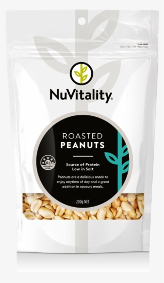 Roasted Peanuts Unsalted - Nuvitality Psyllium Husk