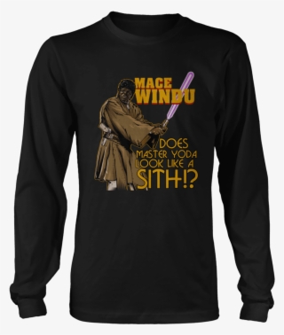 Does Master Yoda Look Like A Sith - Long-sleeved T-shirt
