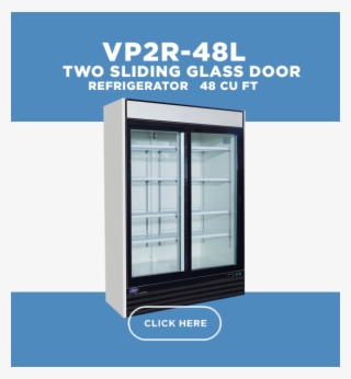 Glass Door Merchandiser Refrigerator Two-door - Refrigerator
