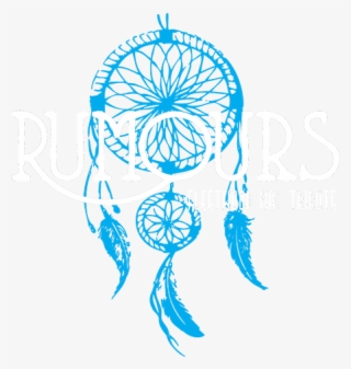Logo Dreamcatcher Middle - Dream Catcher Tattoo With Feathers On Wrist