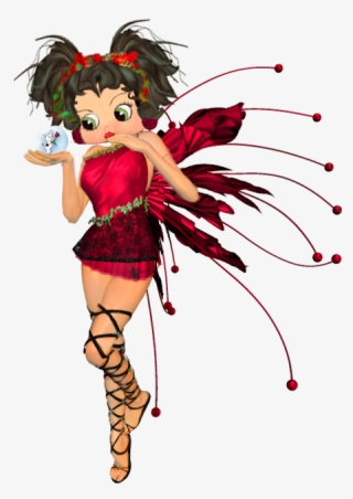 Betty Boop Fae - Red Betty Boop Fairy