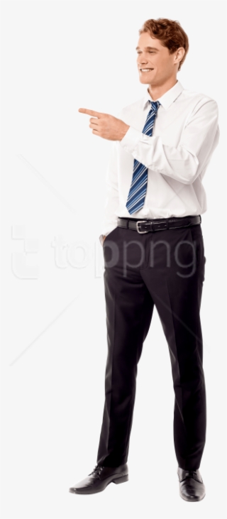 Free Png Download Men Pointing Left Png Images Background - Pointing Man Png