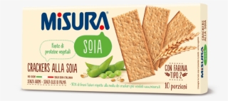 Pack Crackers Alla Soia - Misura Soia