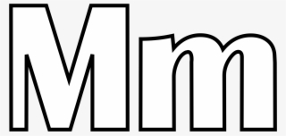 Letter Mm Coloring Page With File Classic Alphabet - Letter M Coloring Book