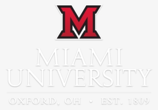 Transparent U University Miami - Miami University Oxford Logo