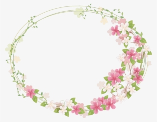 Download Floral Frame Png Photos For Designing Projects - Border Frame Flower Png