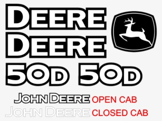 John Deere 50d Logo