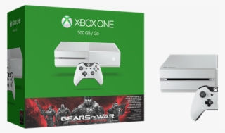 Xbox One 'gears Of War' White Console Bundle From Microsoft - Limited Edition White Xbox