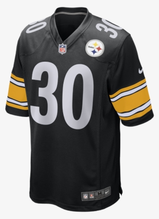 Nike Nfl Pittsburgh Steelers Game Men's Football Jersey - James Conner Black Jersey