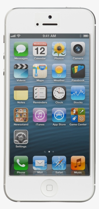White Iphone 5 Png - Paper Craft Iphone 5 S