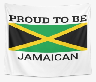 Proud To Be Jamaican Tapestries - Flag