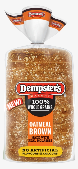 Dempster's 100% Whole Grain Oatmeal Brown - Dempster's 12 Grain Bread