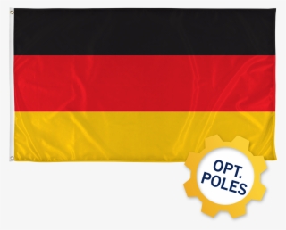 Germany Flag W/ Optional Flagpole - Flag