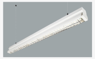 A White Low Glare On A Grey Background - Ceiling Fixture
