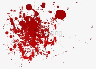 Free Png Red Paint Splash Png Png Image With Transparent - Cartoon Blood Splatter