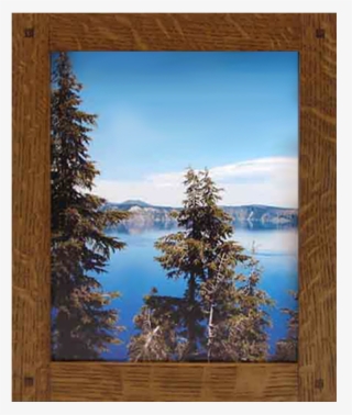 Narrow Lap Joined Wood Picture Frame - Picture Frame