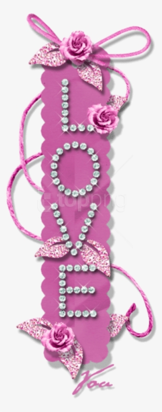 Free Png Download Pink Diamond Love Decor Png Images - Love Diamond Pink