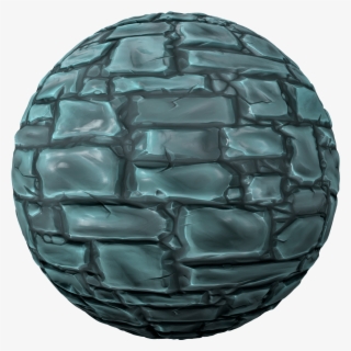 Free Hand Painted Stone Texture With Tiles - Sugar-apple