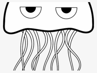 Jellyfish Outline - Gambar Sketsa Ubur Ubur