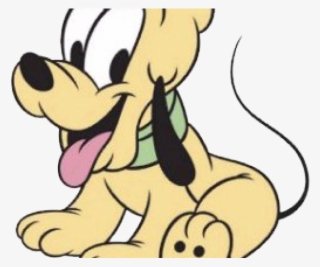 Disney Pluto Clipart Baby - Easy Coloring Pages Disney