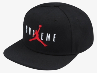 Supreme X Jordan 6 Panel Hat - Merryweather Cap Transparent PNG ...
