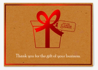 Picture Of Holiday Business Appreciation Greeting Card - Femme Au Travail