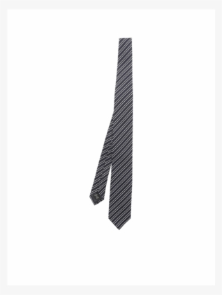 Ermenegildo Zegna Tie Made Of Silk Diagonal Stripes - Architecture