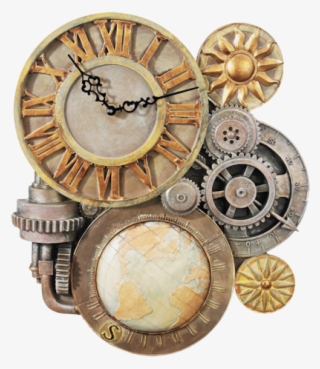 Gears Steampunk @ladyskye Art Ftestickers - Clock Steampunk