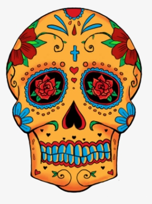 Picture Free Library Mexican Transparent Sugar Skull - Sugar Skull Tattoo Flash