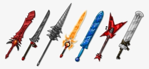 Sword Vector Fantasy - Pixel Art Lightning Spear