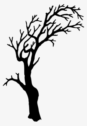 Png Black And White Library Tree Silhouette Svg File - Creepy Tree Silhouette Png