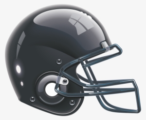 Brampton Bulldogs - Black Football Helmet Png