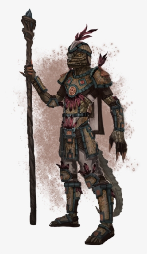 On Concept Argonian Light Armor - Elder Scrolls Argonian Armor
