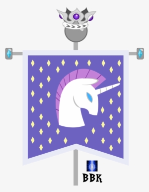Bb-k, Crown, Flag, Hanging Banner, Hearth's Warming - My Little Pony: Friendship Is Magic