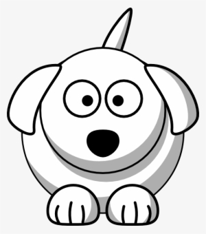 Dog Face Clipart - Dog Clipart Black And White Png
