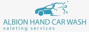 Welcome To Albion - Hand Car Wash Logo