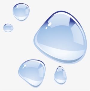 Drop Water Clip Art Drops Icon Transprent - Clip Art